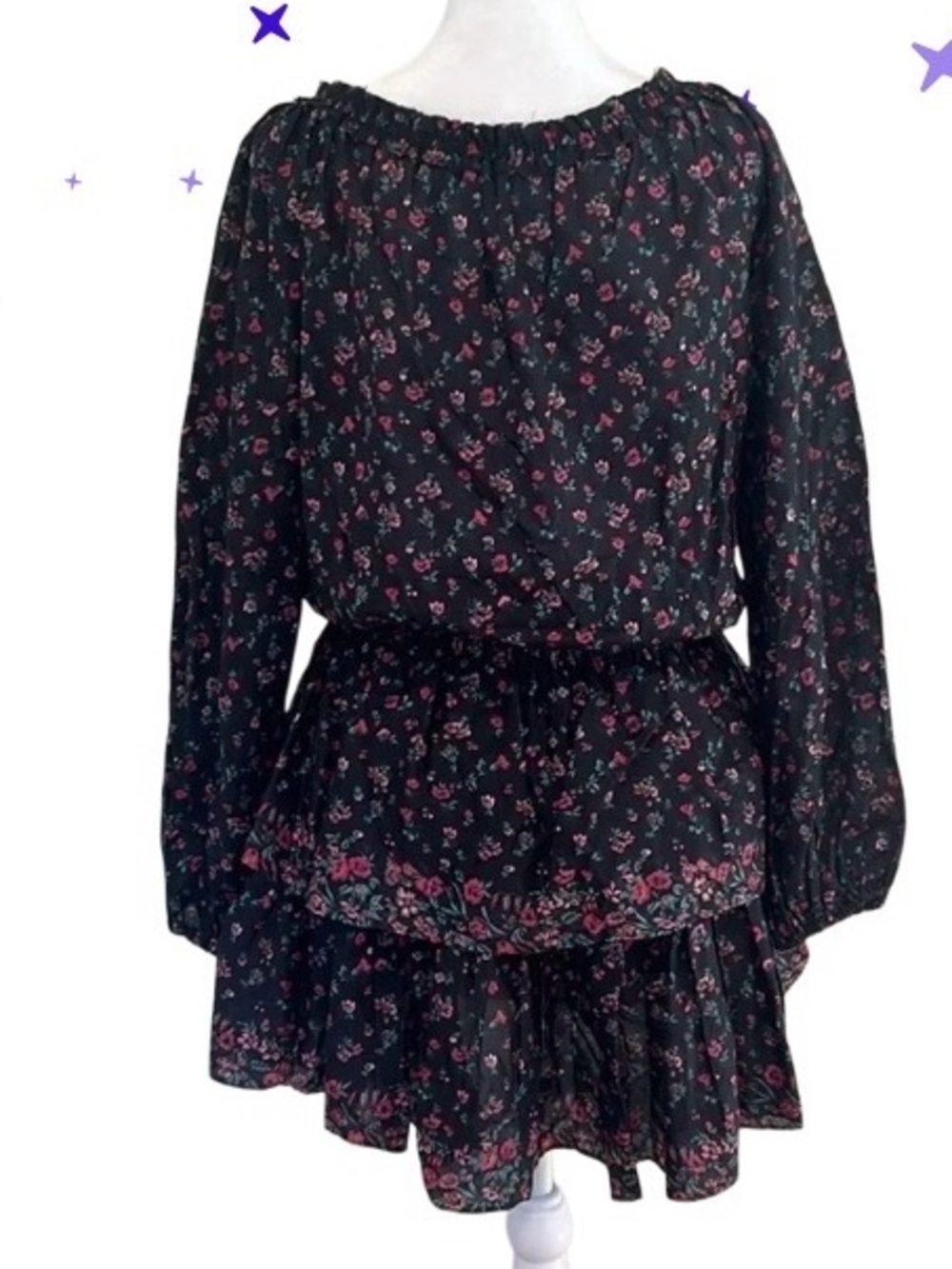 Loveshackfancy Floral Popover Dress size M pristine condition - Picture 6 of 15